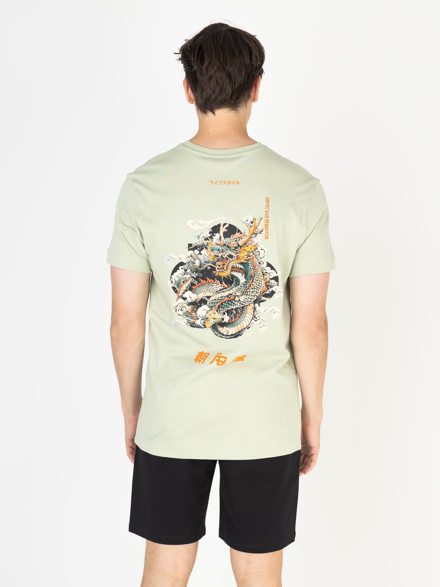 Ink Tee (Dragon) | Desert Sage