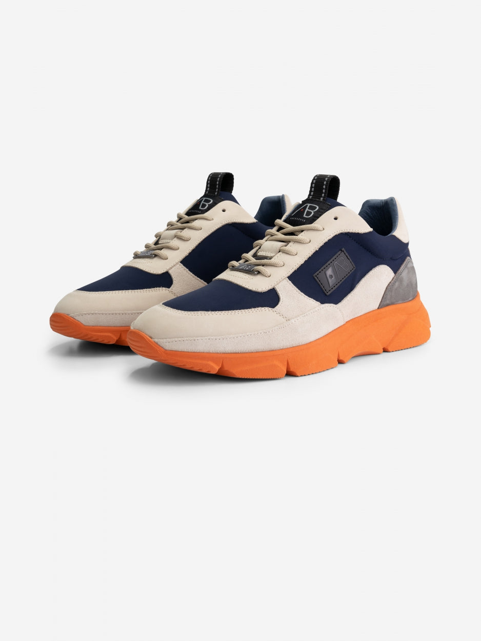 Runner II | Navy Sand Orange