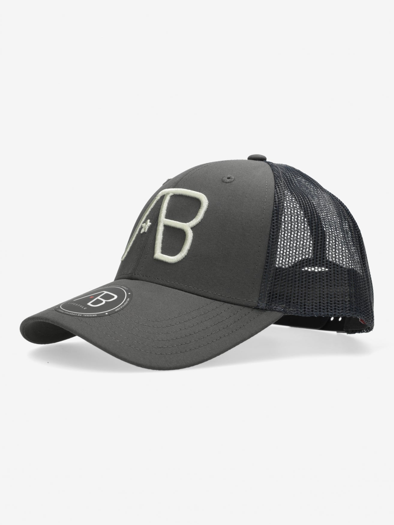 Retro Trucker Cap | Charcoal / Sage