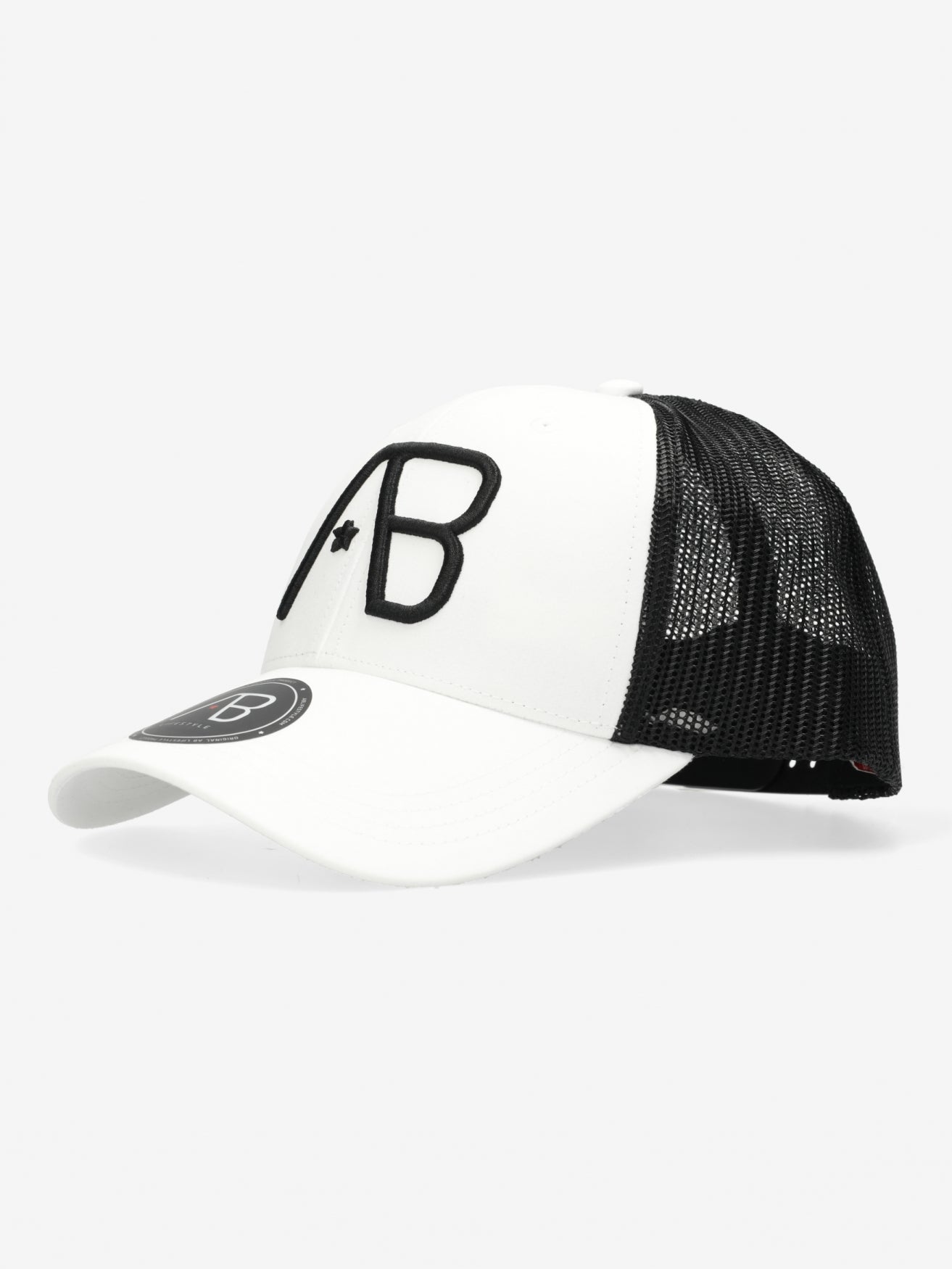 2Tone Retro Trucker Cap | Bright White