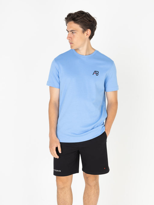 Ink Tee (Koi) | Cornflower Blue