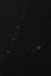 Button Up | Jet Black