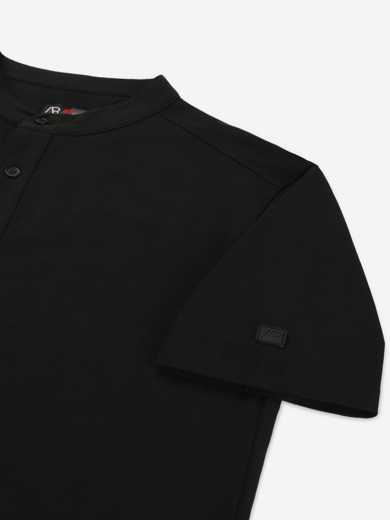 Button Up Short-Sleeve | Jet Black