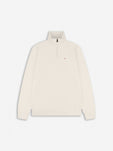 Diamond Half-Zip Sweater | Off White