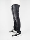 Macau Denim Jeans (Regular-Fit) | Jet Black