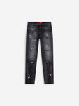 Macau Denim Jeans (Regular-Fit) | Jet Black