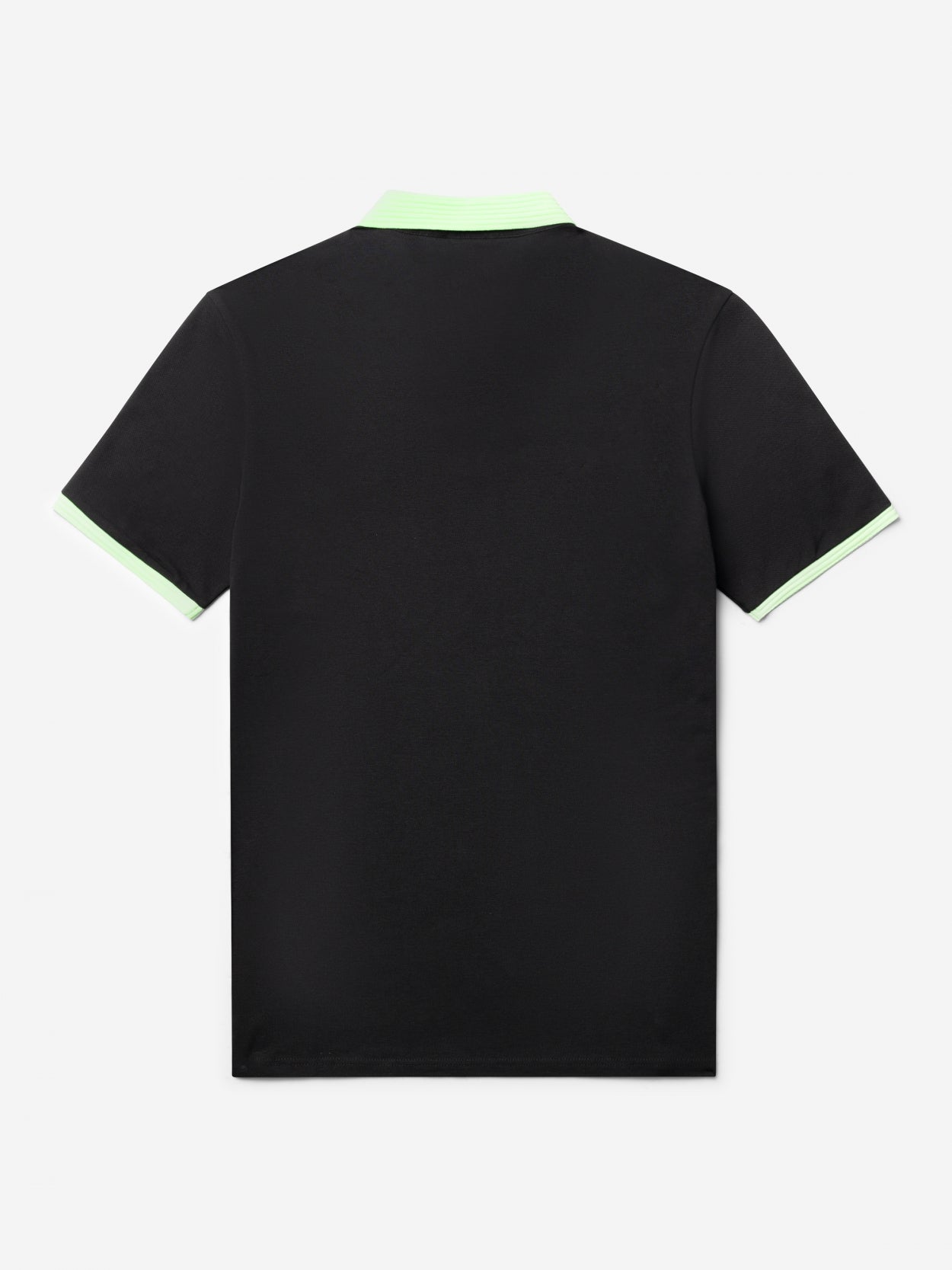 Regular Polo | Jet Black / Pastel Green