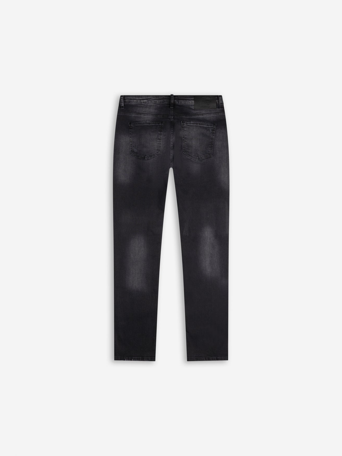 Reno Denim Jeans (Regular-Fit) | Jet Black