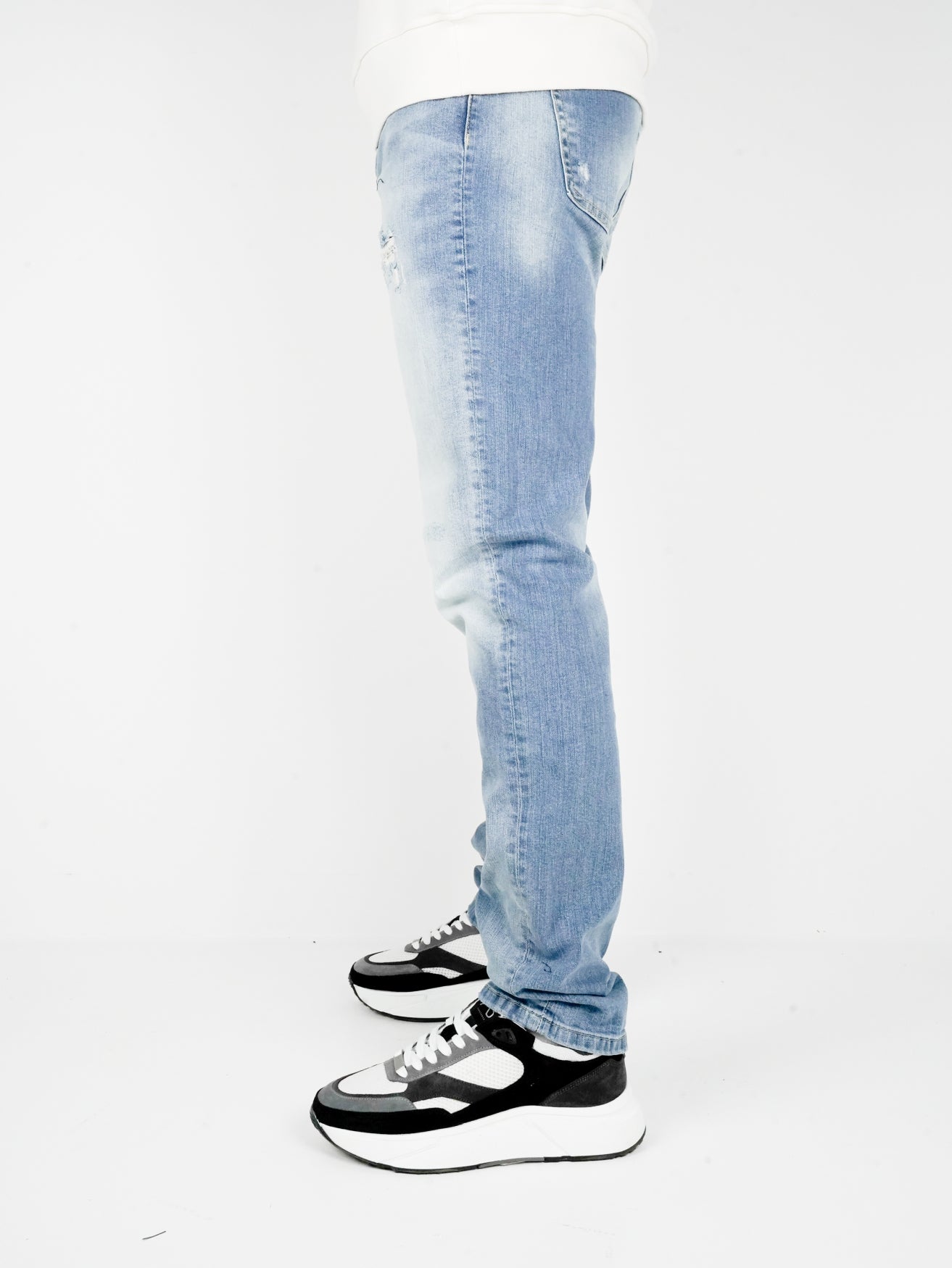 Reno Denim Jeans (Regular-Fit) | Mid Blue