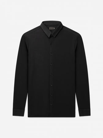 Slim-Fit Shirt | Jet Black