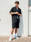 Riveira Shirt | Jet Black