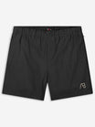 Swim Shorts (Ocean) | Jet Black / White Swan