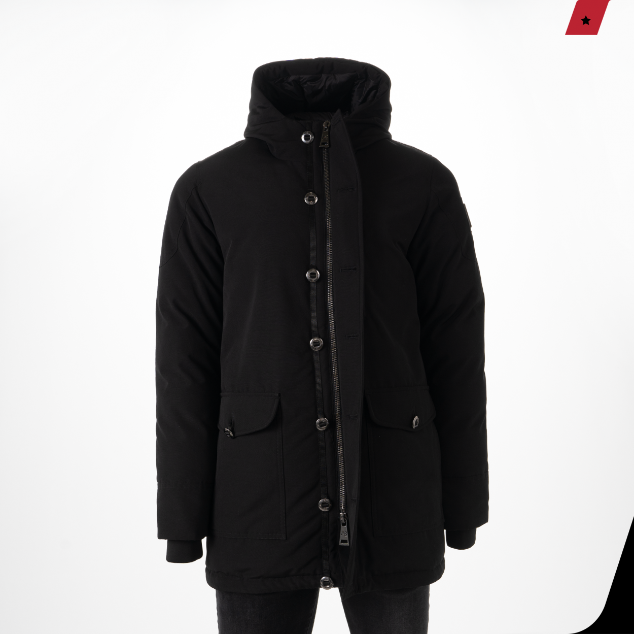 Parka Jacket | Black - AB Lifestyle